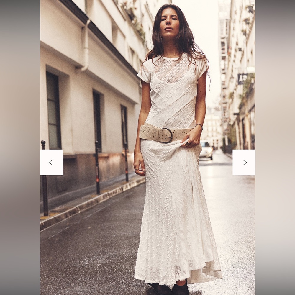 FREE PEOPLE Cypress Lace Maxi NWOT - Picture 4 of 7